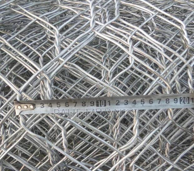 Wire Mesh Hexagonal Gabion Box Double Twisted for Flood Cont - main view