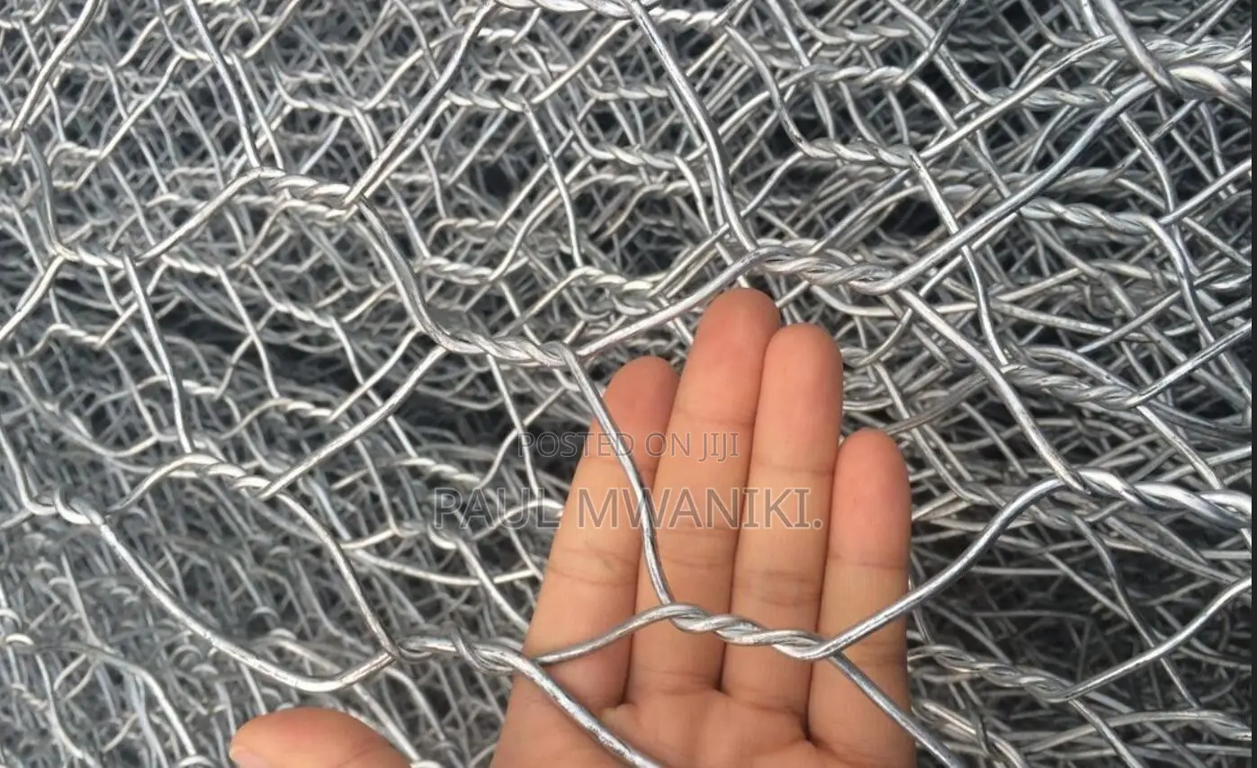 Wire Mesh Hexagonal Gabion Box Double Twisted for Flood Cont