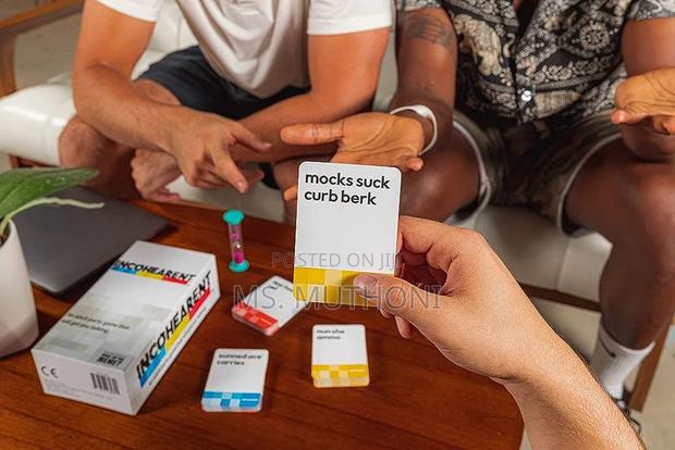 Incoherent Card Game - main view