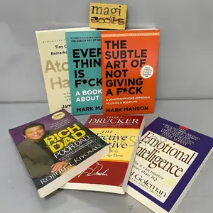 Atomic Habits, Rich Dad Poor Dad and Self-Help Books
