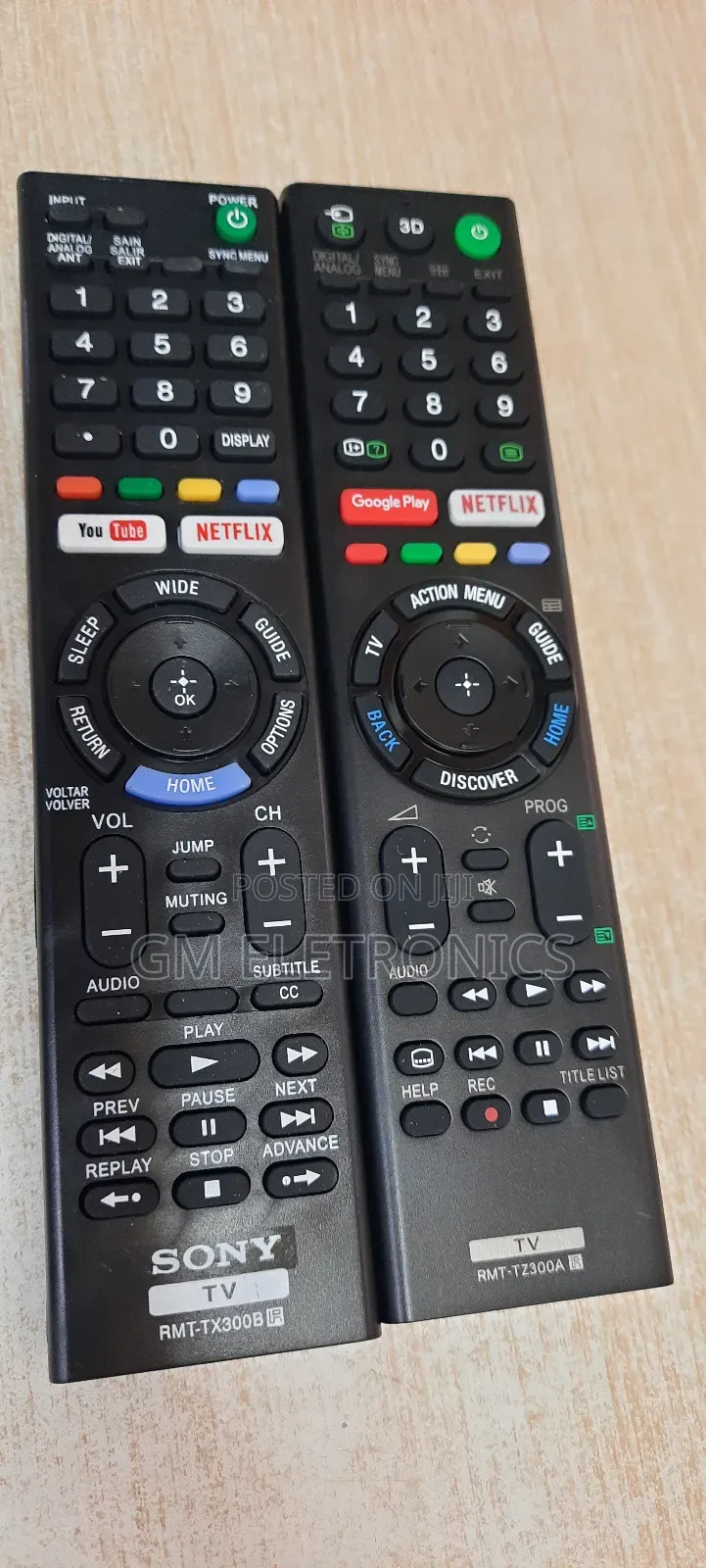 Universal Sony Remote for Sony Smart and Android Tvs.(Black)