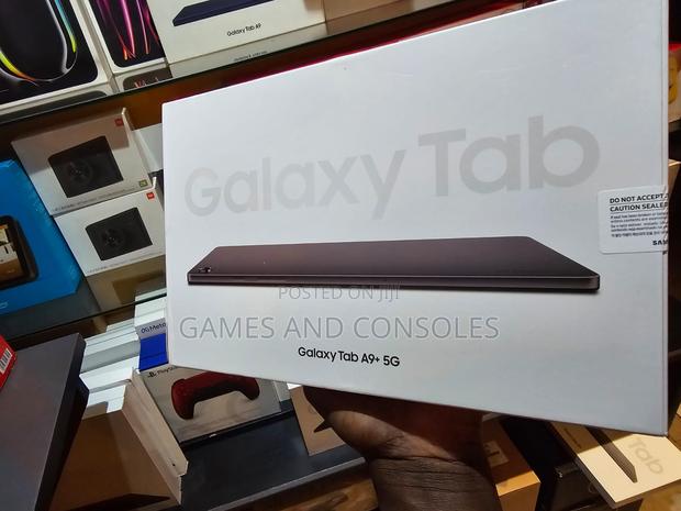 New Samsung Galaxy Tab A9+ 128 GB Black - thumbnail 3