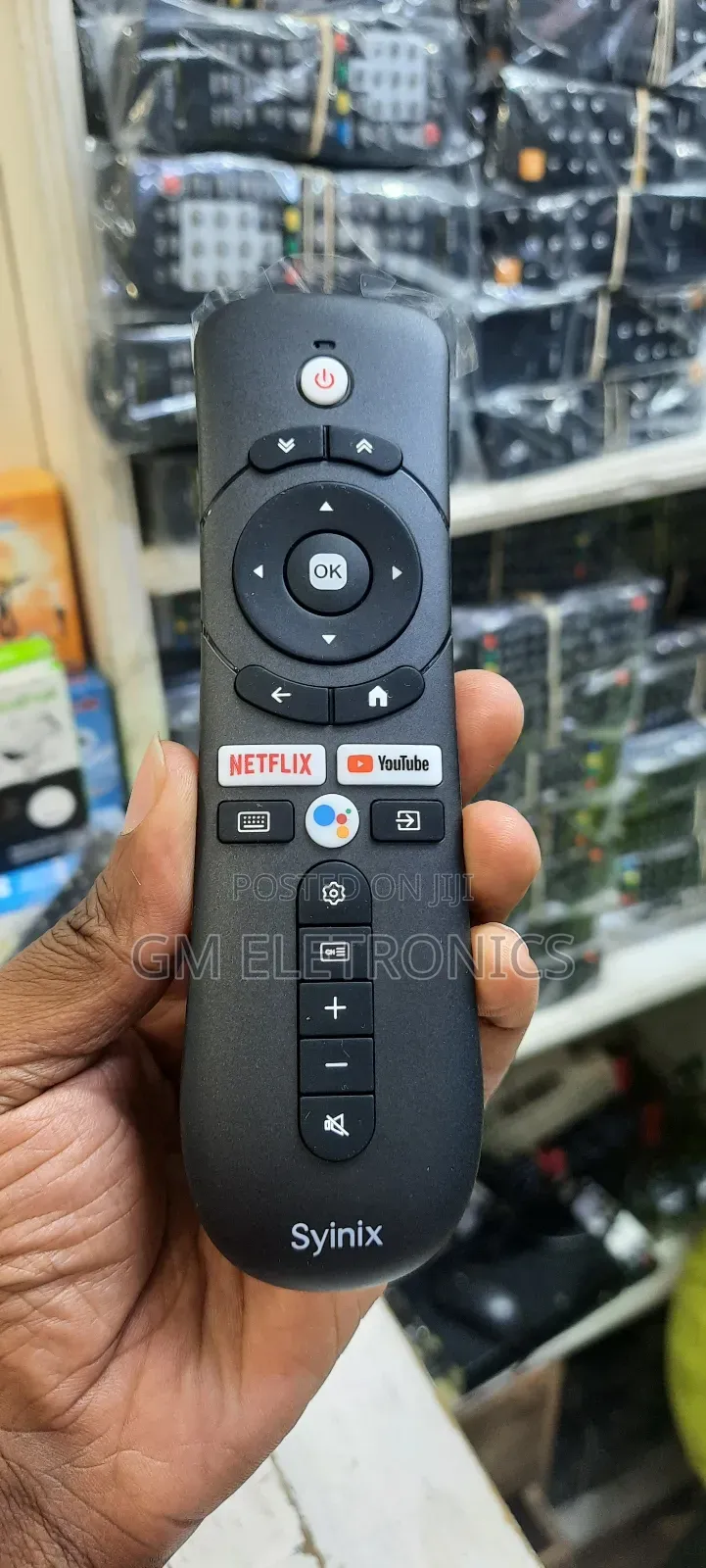 Syinix Replacement Remote for Syinix Smart Tv-Free Batteries