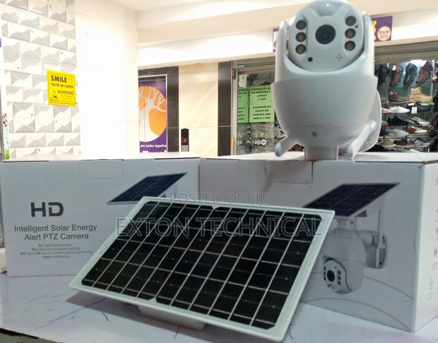 4MP Solar Powered CCTV Camera With Simcard Slot