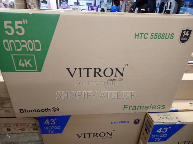Vitron 55" Smart Android Tv Frameless - thumbnail 3