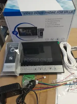 Video Door Phone Kit (Villa Intercom System) Video Phone