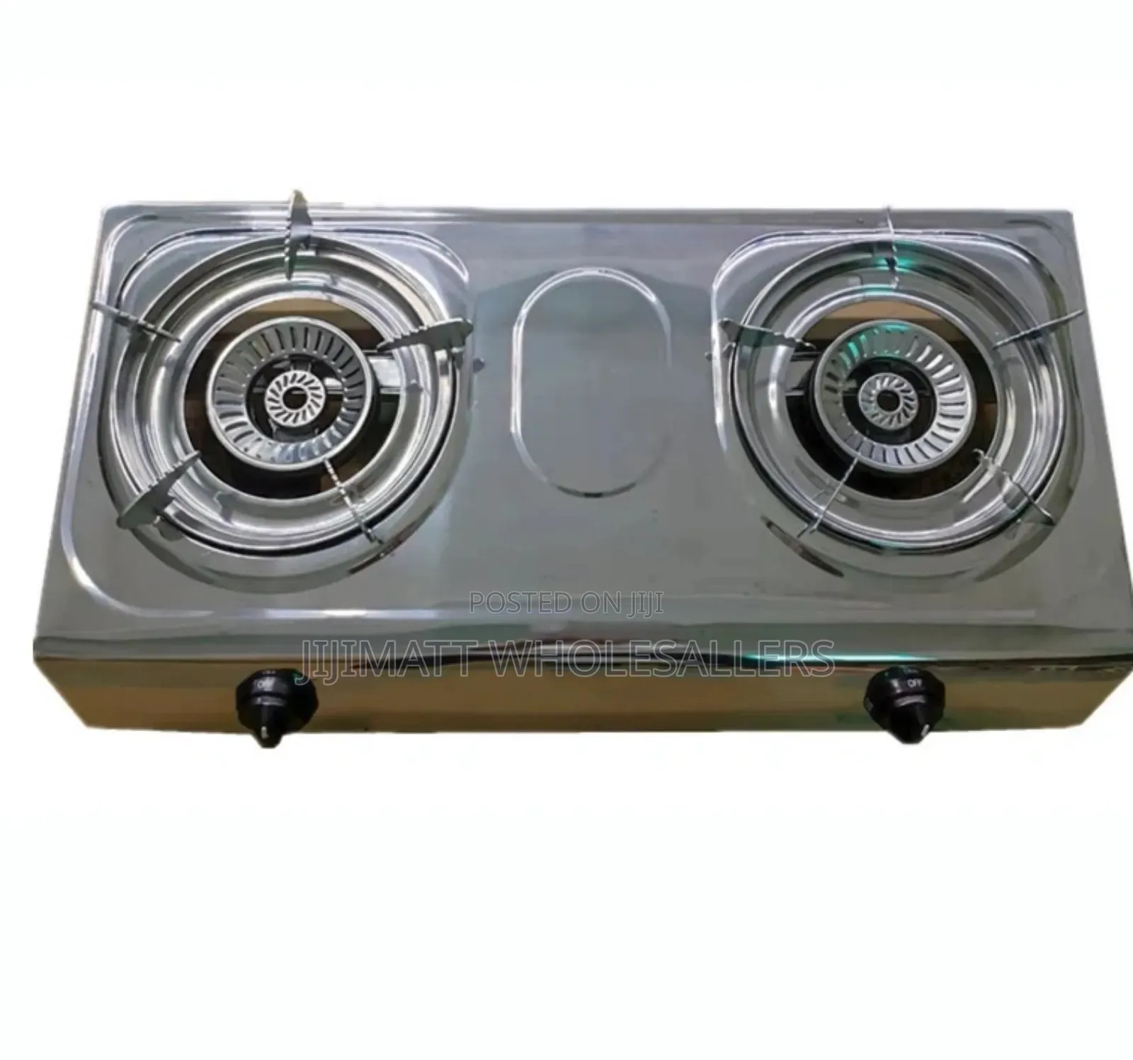 2 Burner Ipcone Stainless Steel Gas Cooker