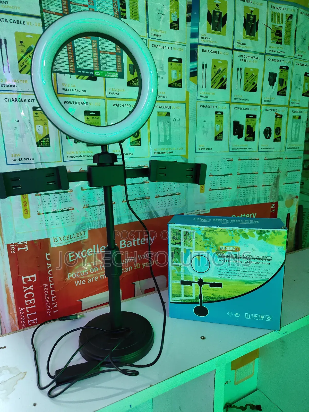 Phone Holder Table Stand Ringlight