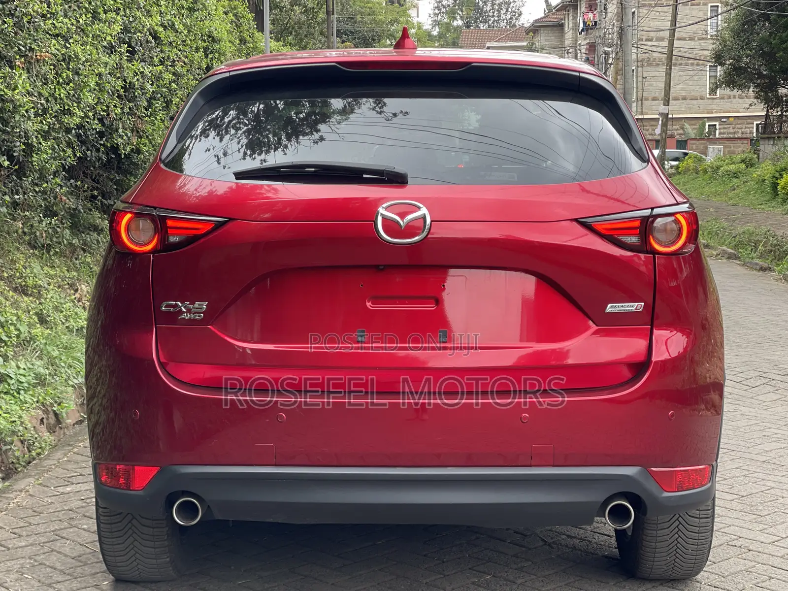 Mazda CX-5 2017 Red