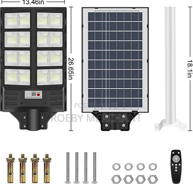 Solar Light 800W Dusk to Dawn Solar LED Street Lights - main view