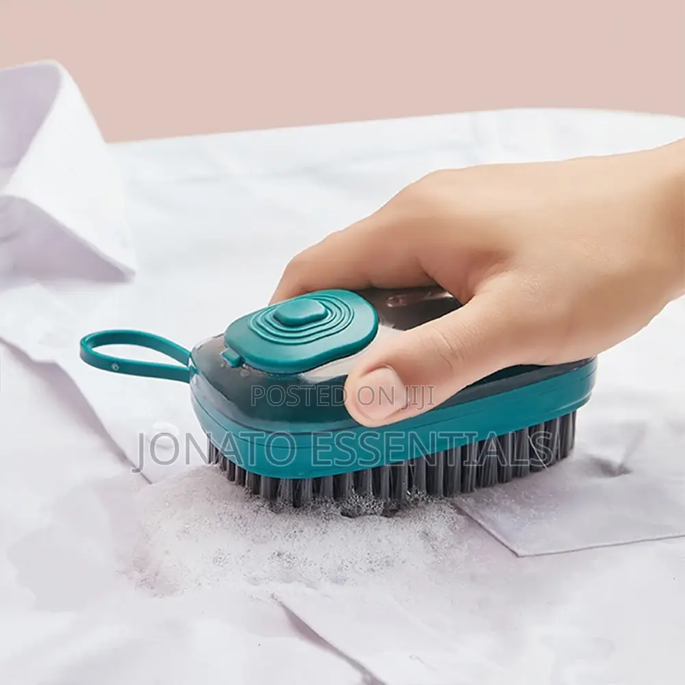 Multipurpose Cleaning Brush With Soap Dispenser
