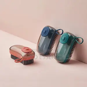 Multipurpose Cleaning Brush With Soap Dispenser