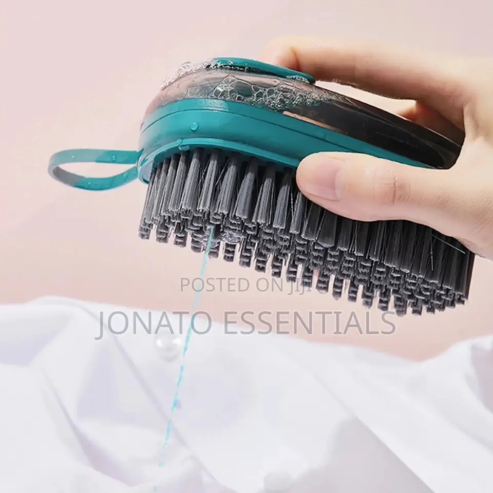 Multipurpose Cleaning Brush With Soap Dispenser