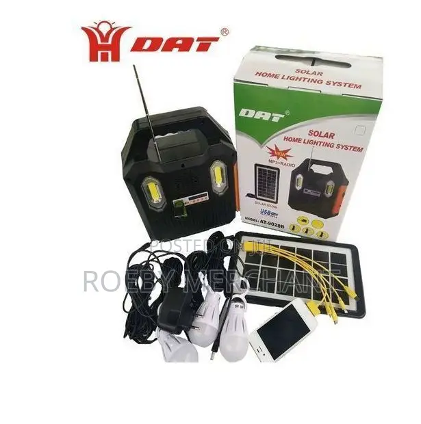 Dat Home Solar Light DAT Light With Radio and USB
