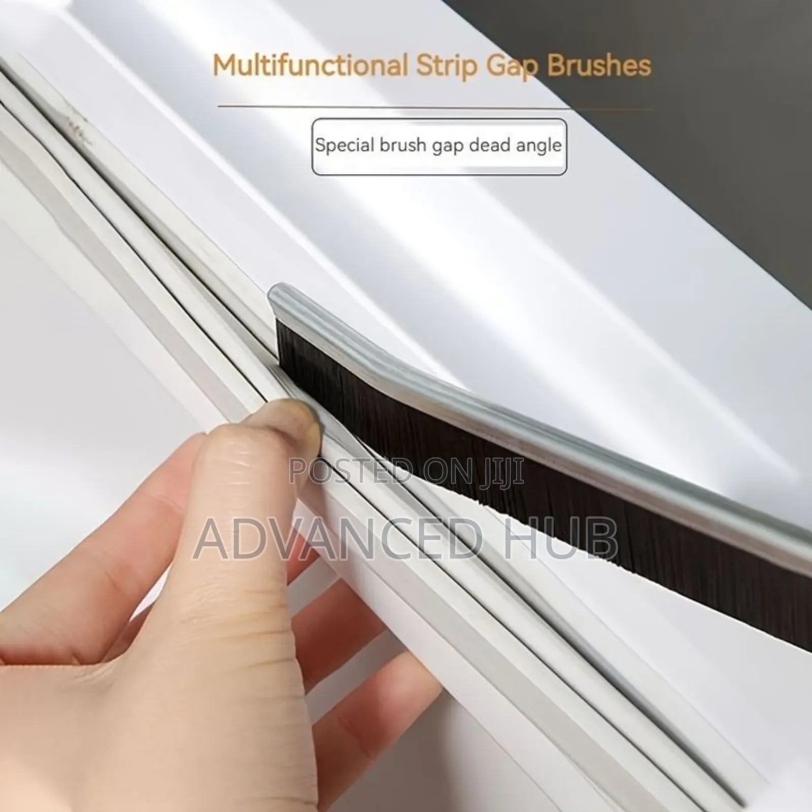 2pcs Hard Bristtled Crevice Brushes