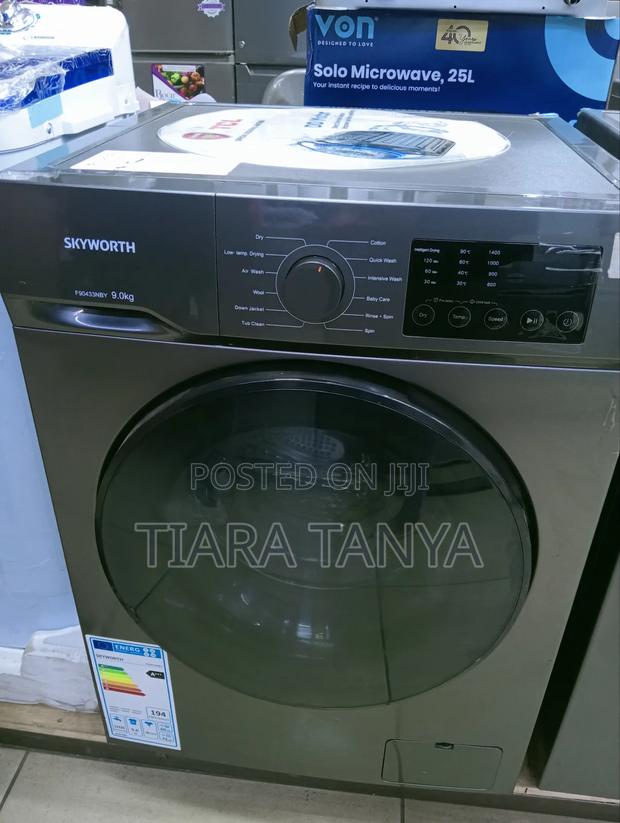 Skyworth 9 Kg Washer and 6kg Dryer Front Load - thumbnail 2