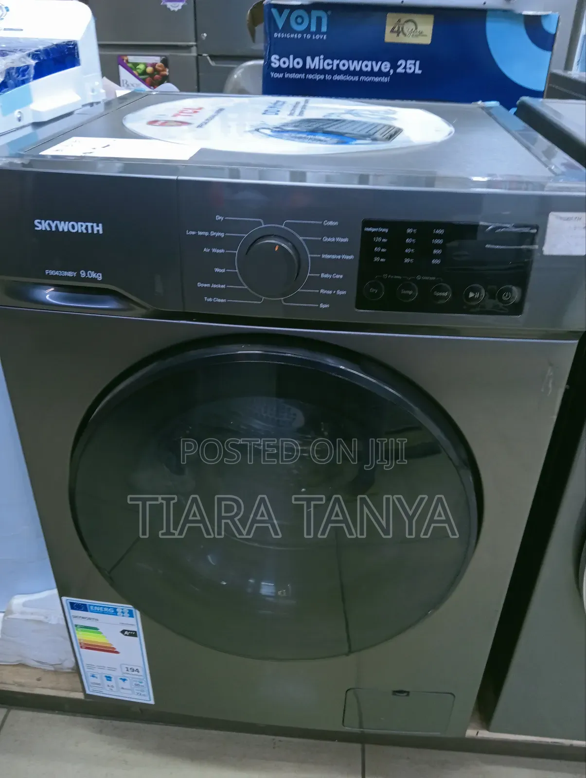 9/6 Skyworth Washer and Dryer