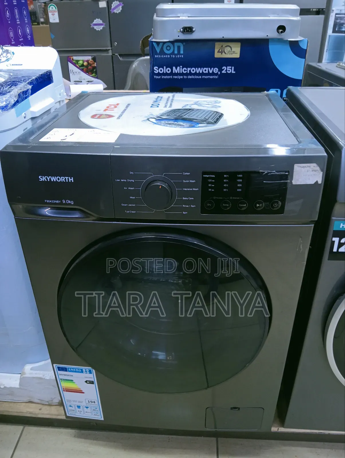 9/6 Skyworth Washer and Dryer