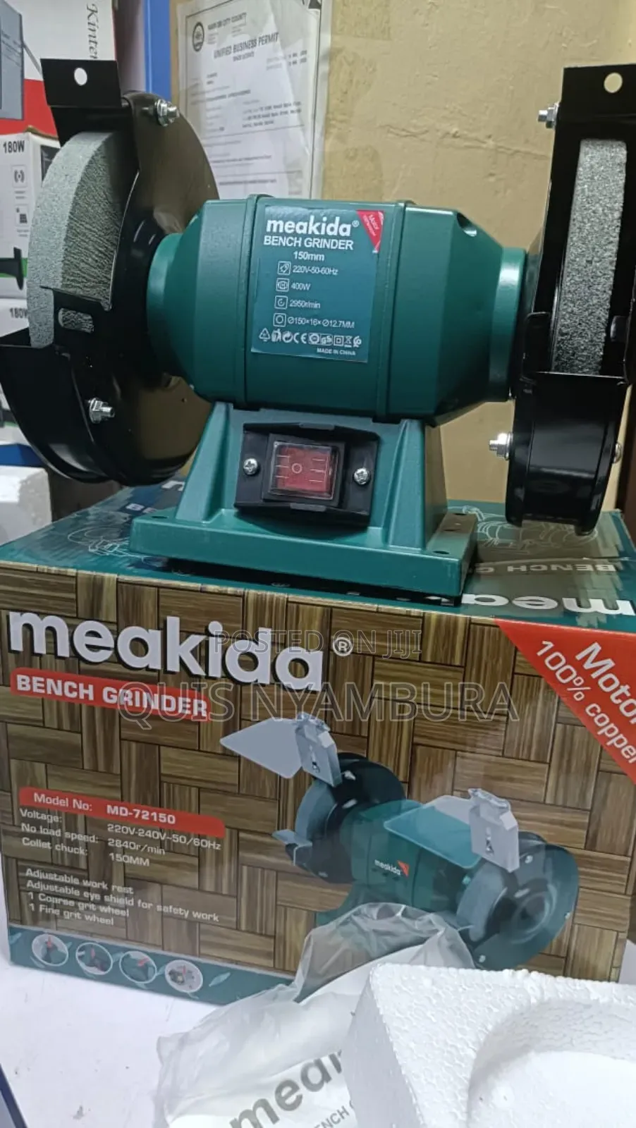 Bench Grinder, Knife Sharpener