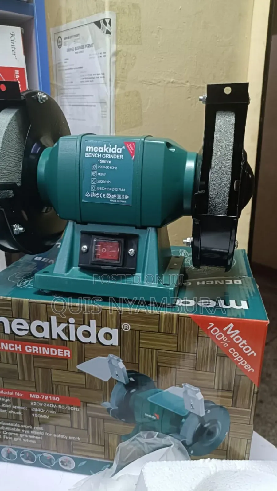 Bench Grinder, Knife Sharpener