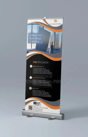 Narrow /Normal Base Roll Up Banner Printing