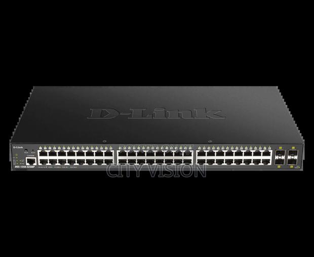 D-Link DGS-1250-52xmp 52-Port 48 Xbase-T Poe