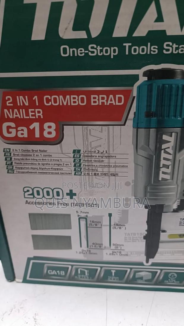 Nailer Gun, Total 2in1 Combo Nailer - thumbnail 2