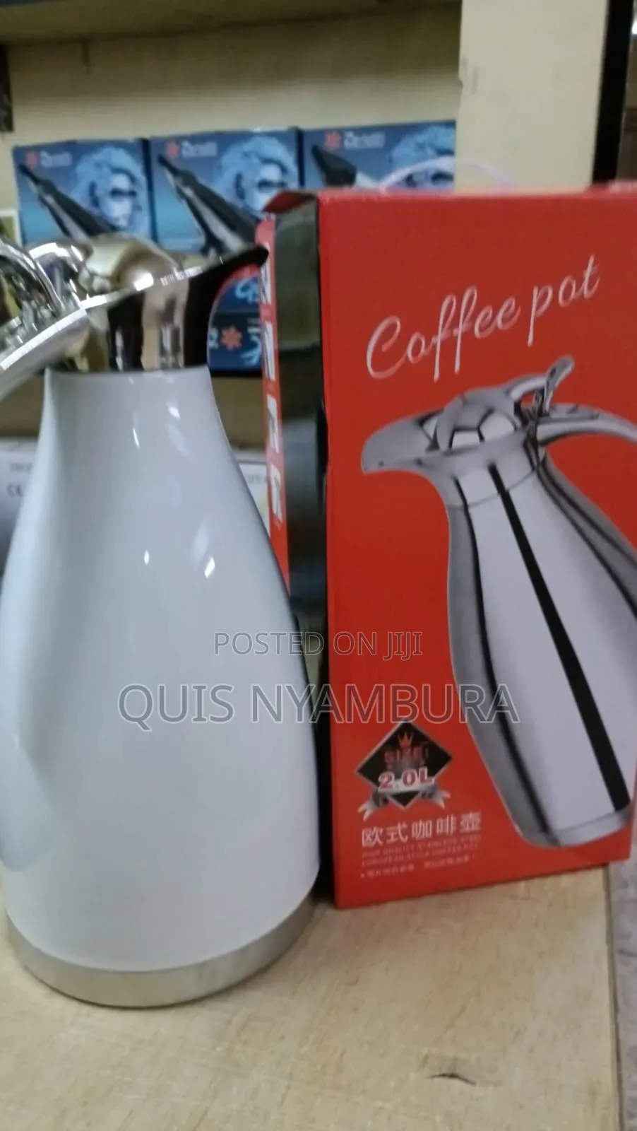 Coffee Pot, Coffee Flask 2L