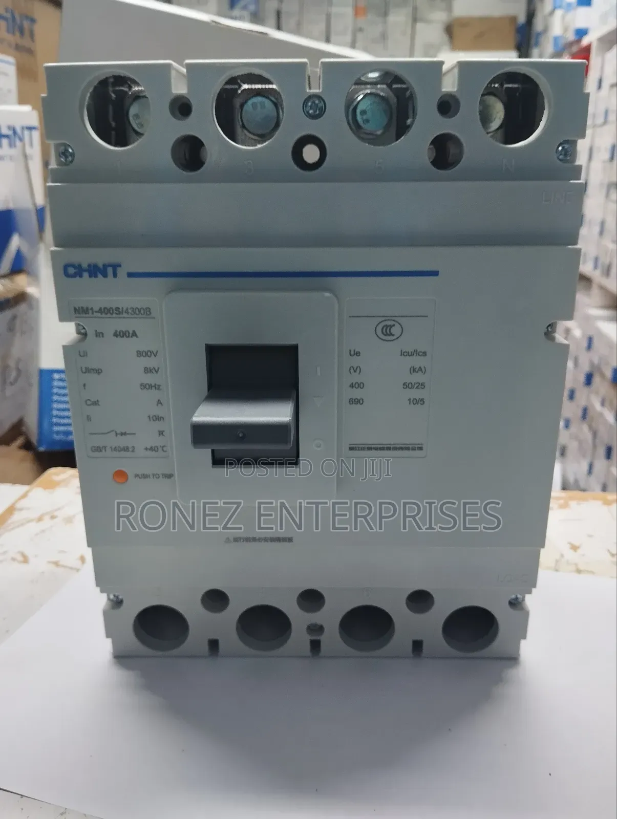 McCb 400amps 4 Pole