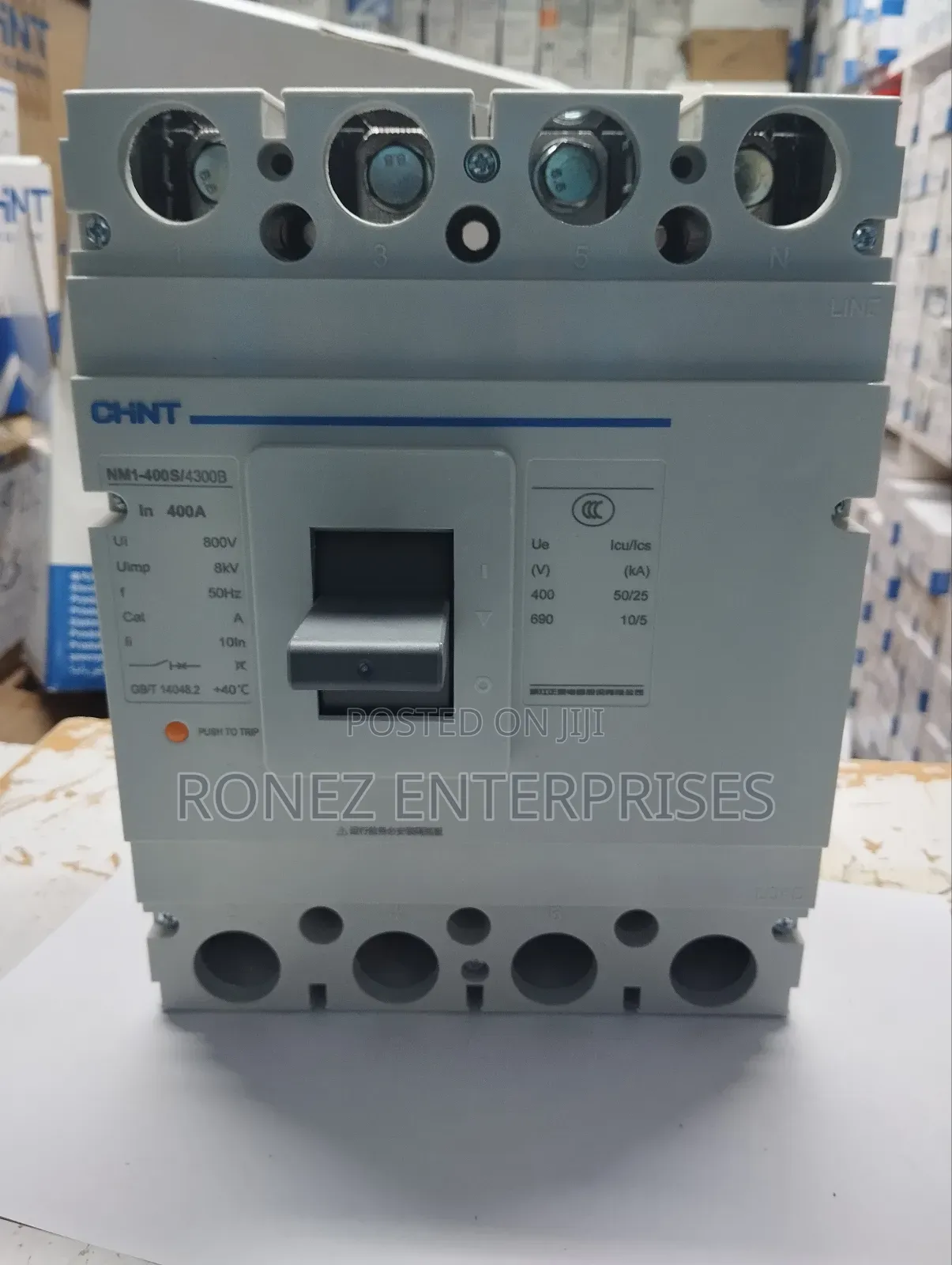 McCb 400amps 4 Pole