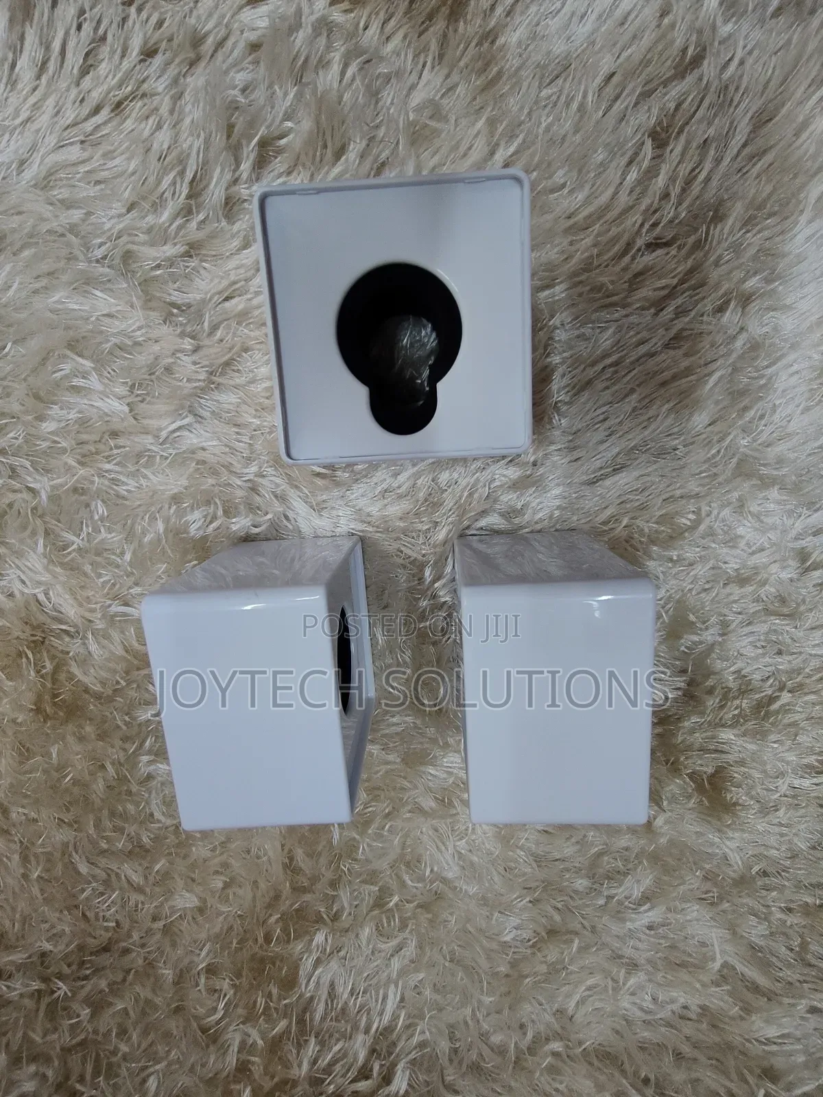 Mic Flag, White Logo Bladding Microphone Flag