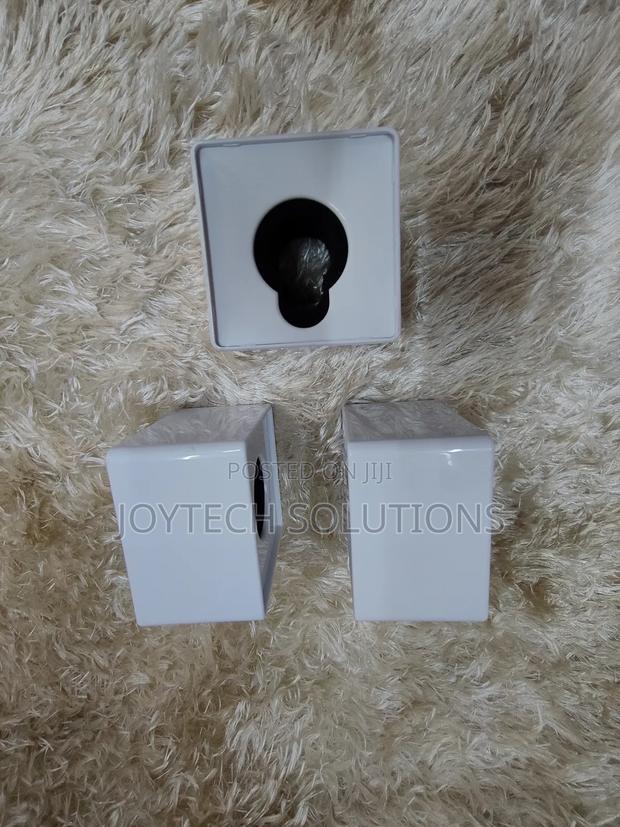 Mic Flag, White Logo Bladding Microphone Flag