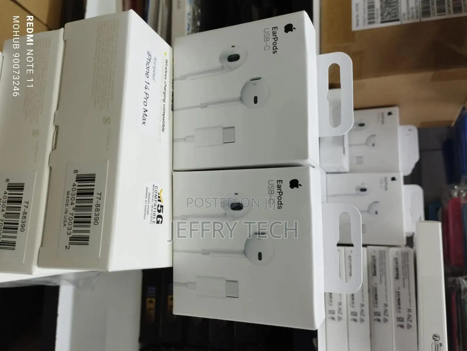 Type-C Earphones Headset With Mic Wired With Super Sound