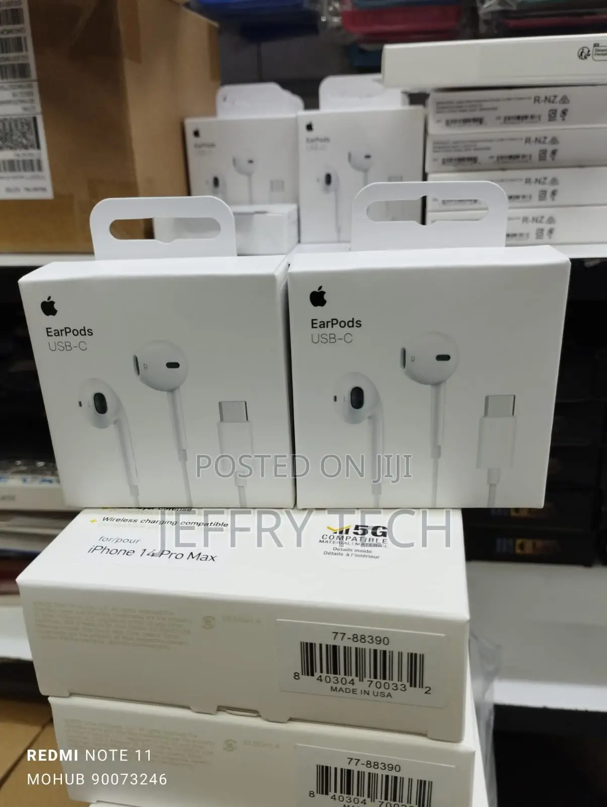 Type-C Earphones Headset With Mic Wired With Super Sound