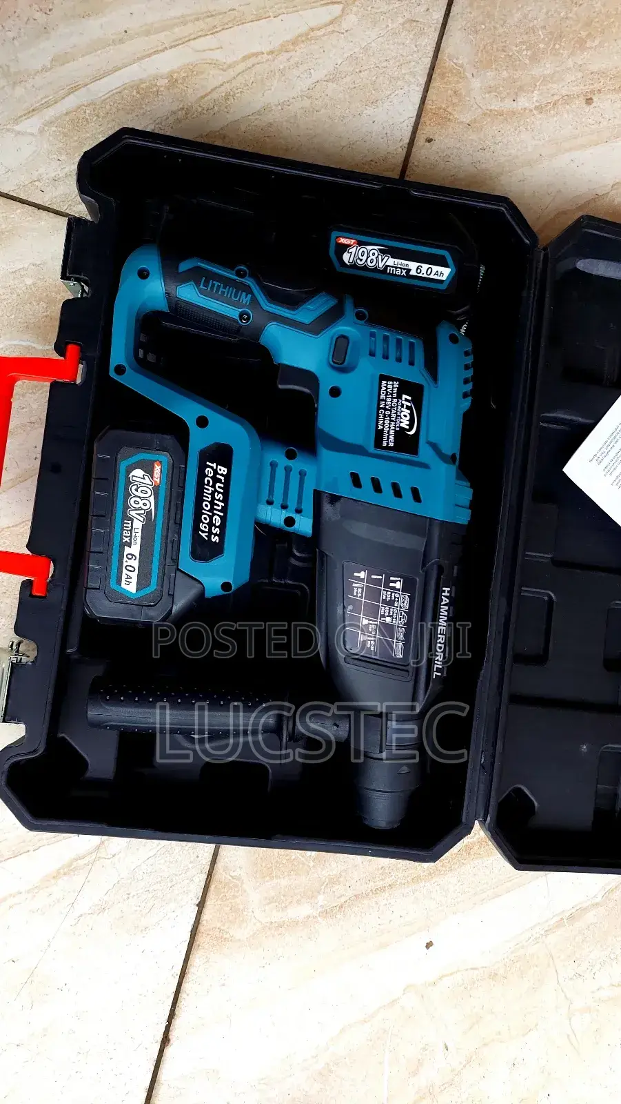 196v Rotary Cordless Drill