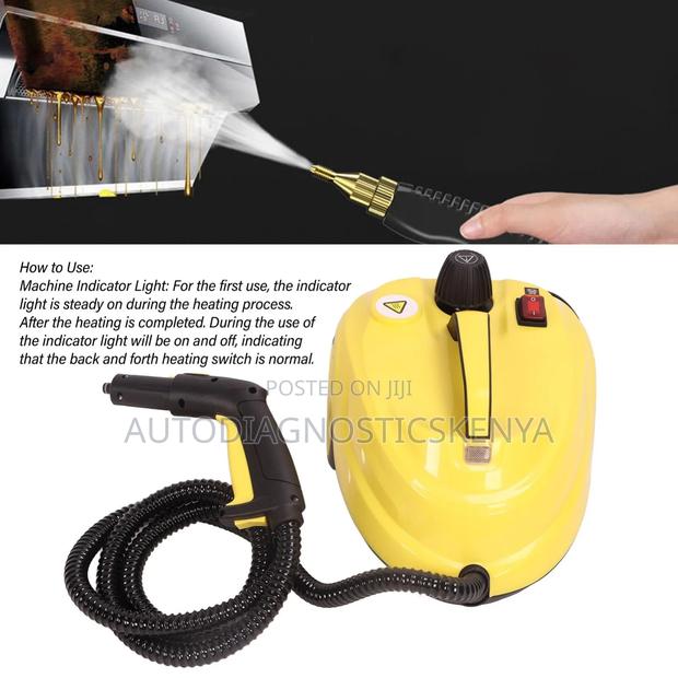 High Pressure Multipurpose Steam Cleaner 2000watts 5 Bar