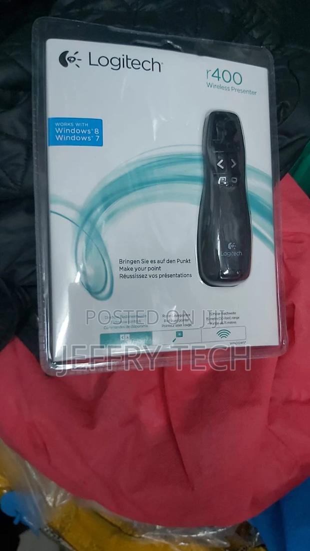 Logitech R400 Wireless Presenter, Laser Pointer With 50ft. W