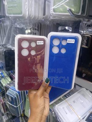 Infinix Note 30 Vip, Luxury Soft Liquid Silicone Skin Touch - thumbnail 2