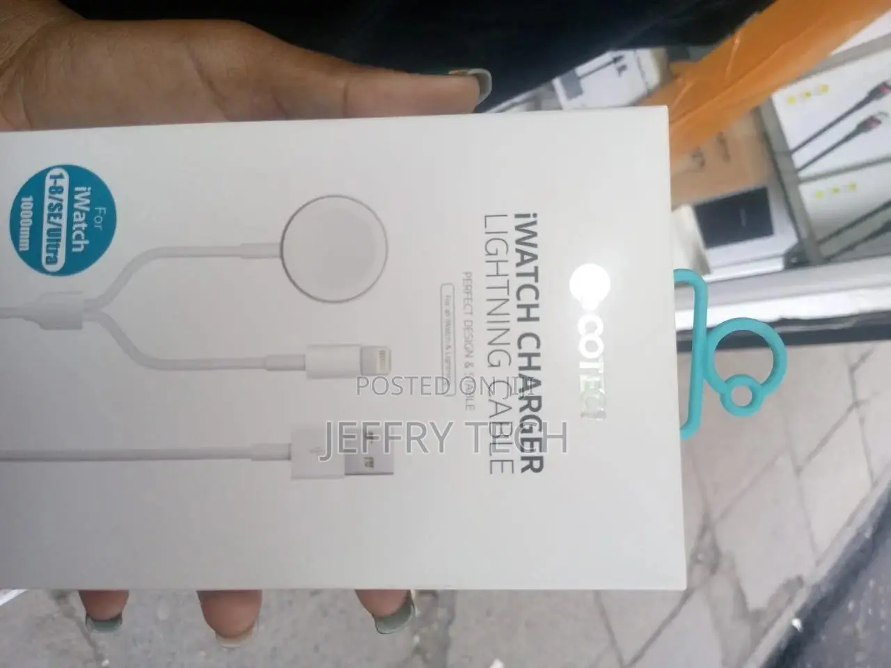 Cable USB to Lightning “U69 2-in-1” With Wireless Charger