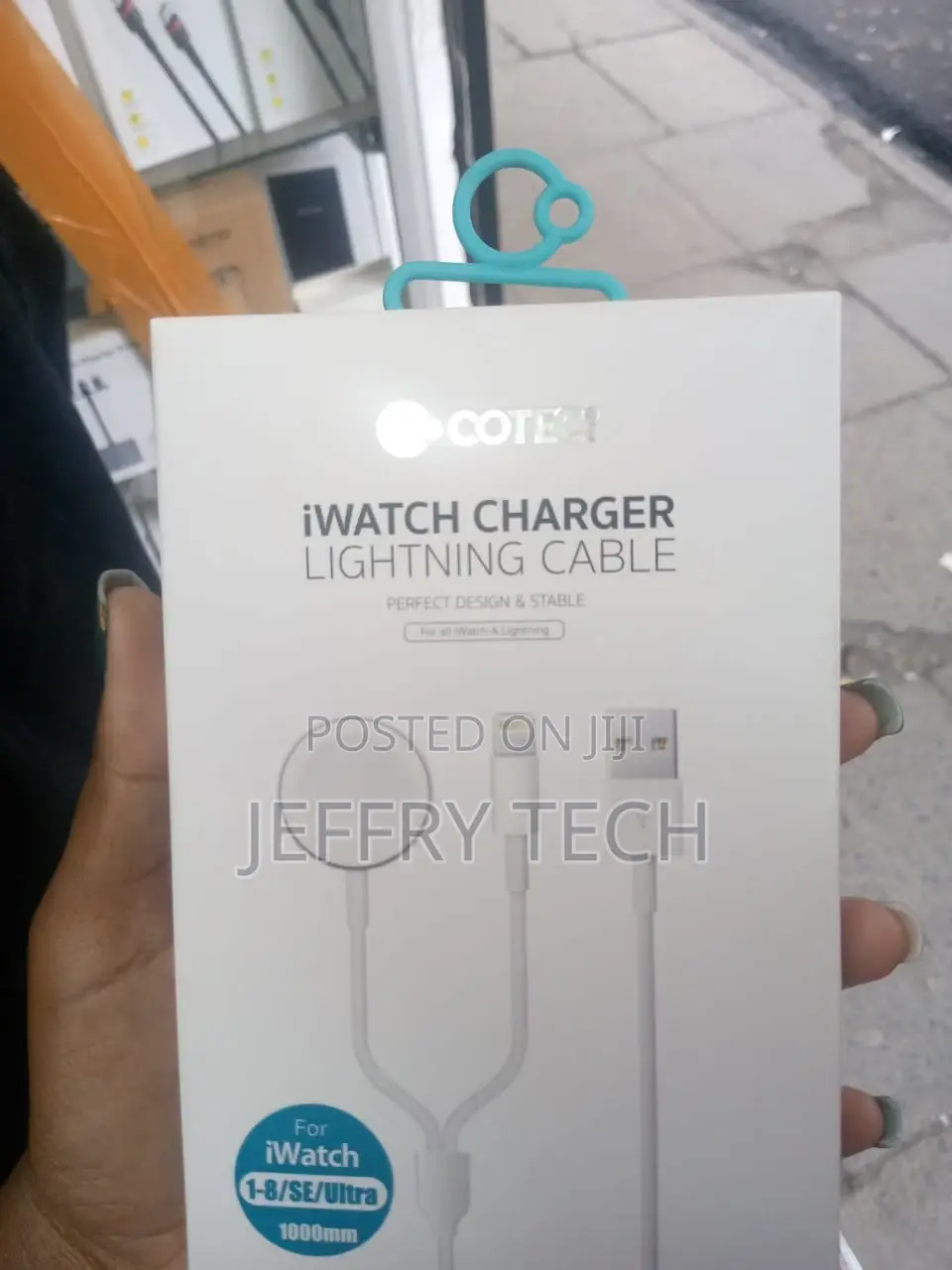 Cable USB to Lightning “U69 2-in-1” With Wireless Charger
