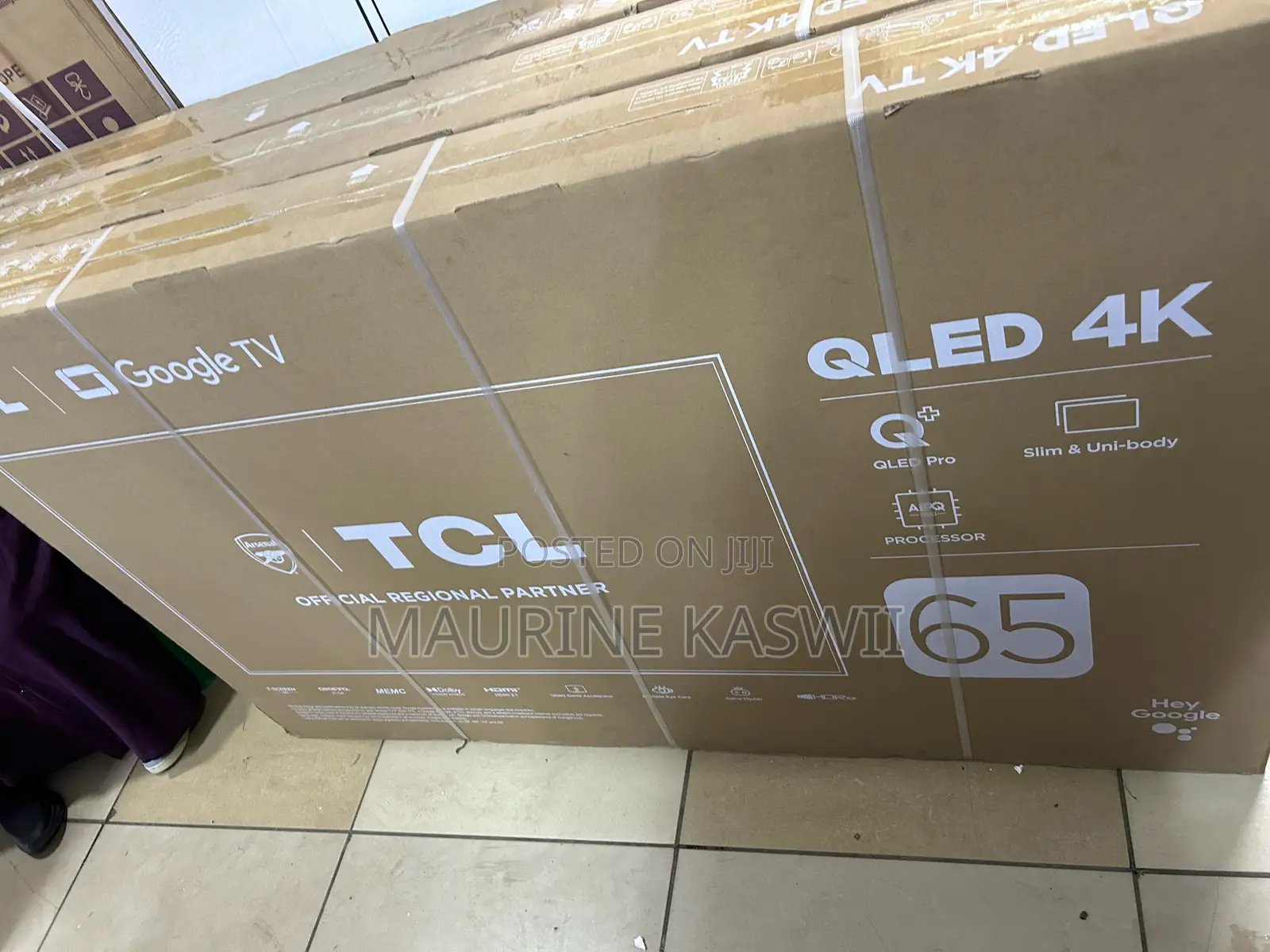 TCL 65inches Smart Qled Google Tv 65 C655 HDR Tv