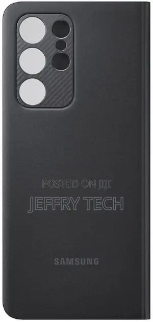 Samsung Galaxy S21+ Official S-View Cover (Black, S21+)