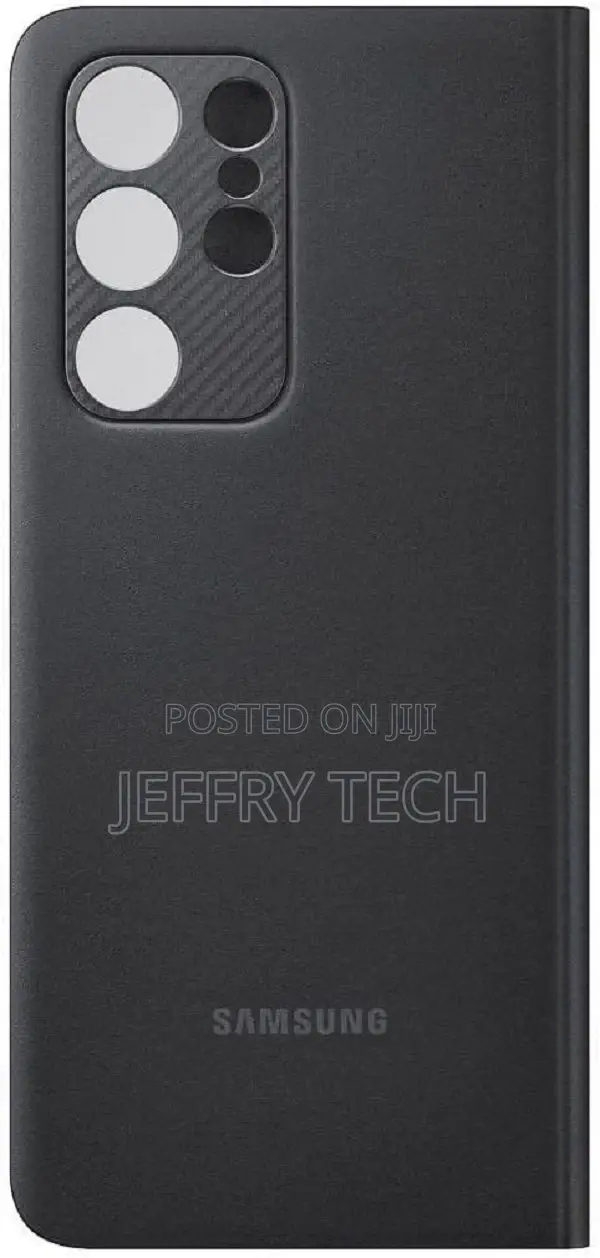 Samsung Galaxy S21+ Official S-View Cover (Black, S21+)