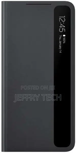 Samsung Galaxy S21+ 5G Clear View Cover Black - 6.7 Inches