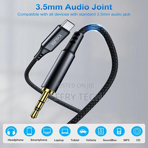 Iosuite USB-C to 3.5mm Audio Cable Adapter - thumbnail 3