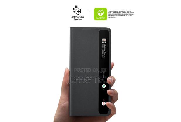 Galaxy S21+ Smart Clear View Cover - thumbnail 2