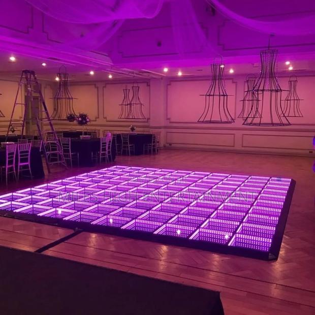 Infinity LED Dance Floor Hire - main view