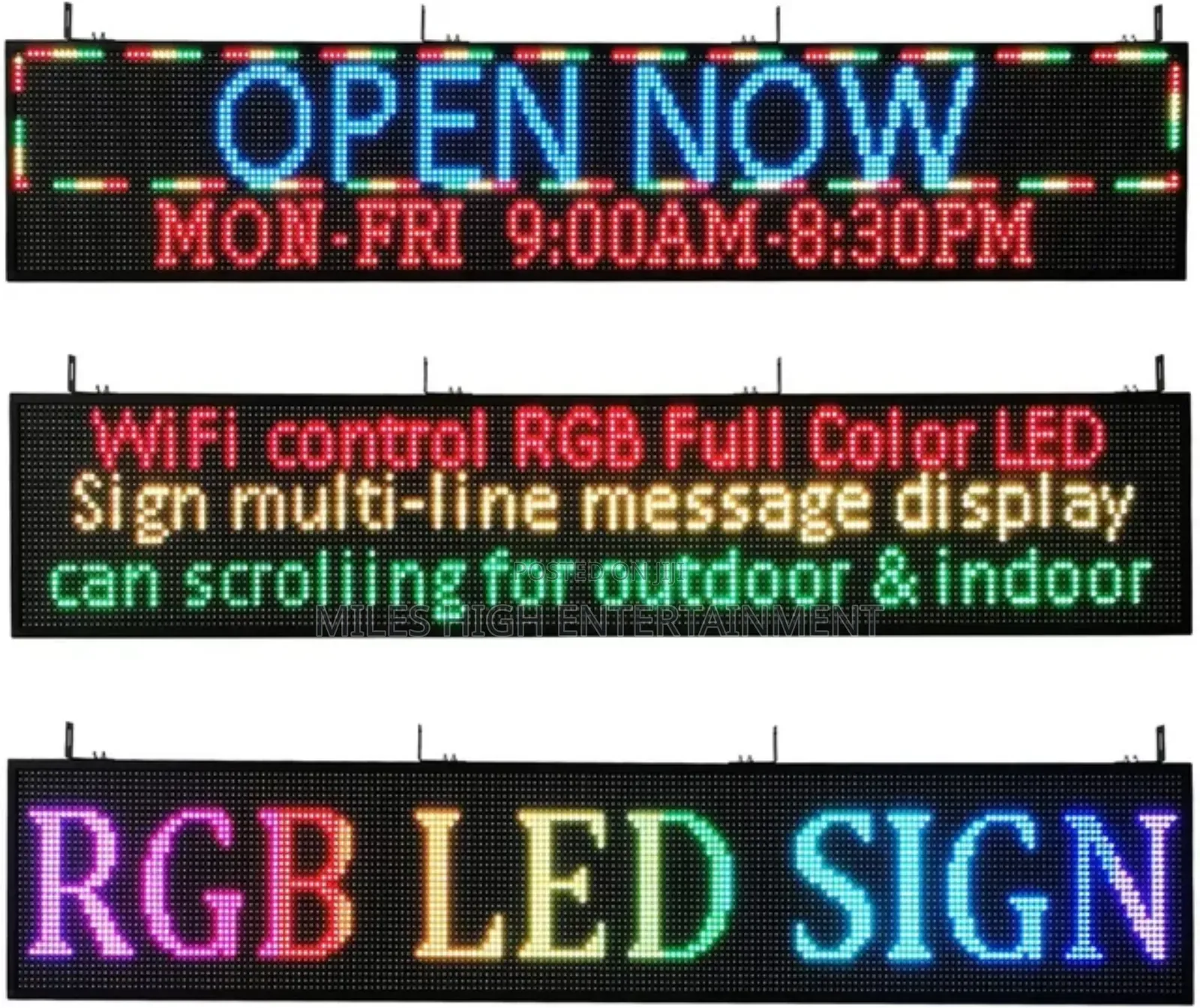 LED Screen Scroll Banner