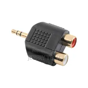 Antsig 3.5mm Plug Dual RCA Audio Adaptor