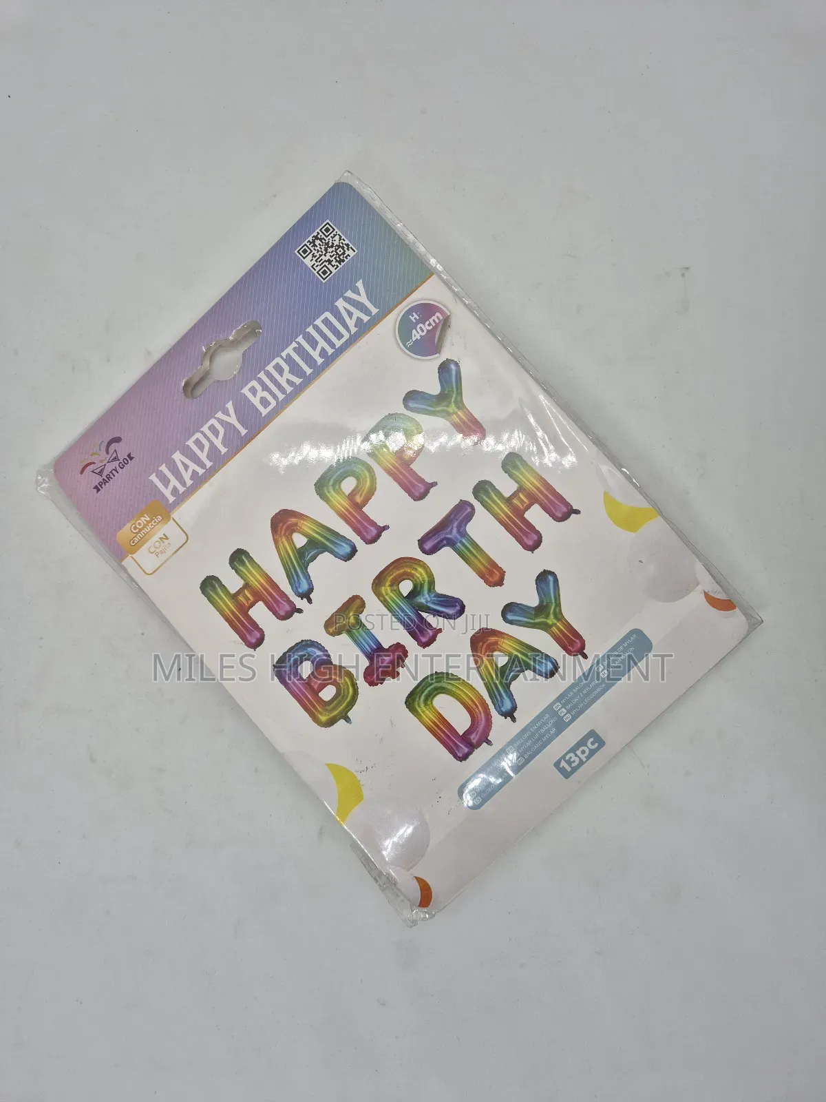 Happy Birthday Balloon Decor